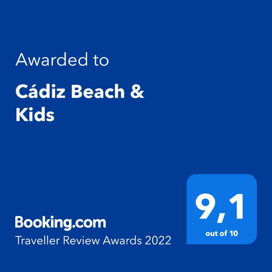 Cadiz Beach & Kids - Free Parking - Sea Views 외부 사진